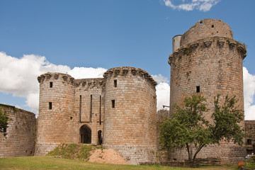 Fototapeta na wymiar Old medieval castle in France, Europe