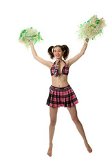 Girl cheerleader