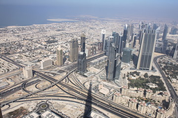 Fototapeta na wymiar Dubai skyline