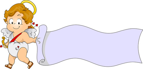 Baby Cupid Banner