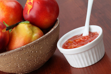 Nectarine jam