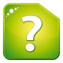 Green question mark icon
