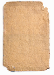 Old paper cover