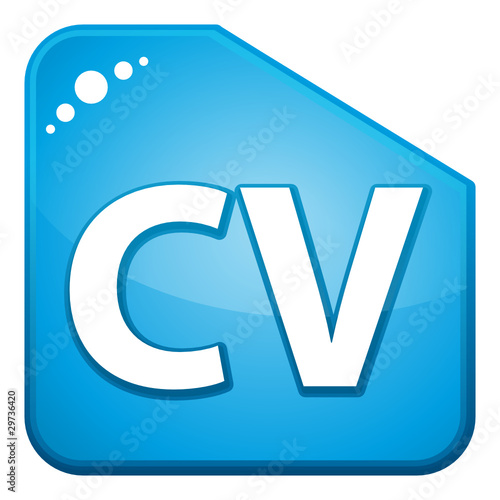 u0026quot blue cv icon u0026quot  stock image and royalty-free vector files on fotolia com