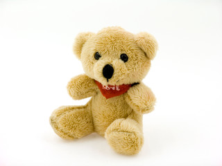 Маленький игрушечный медведь