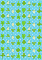 幸せの四葉のクローバー