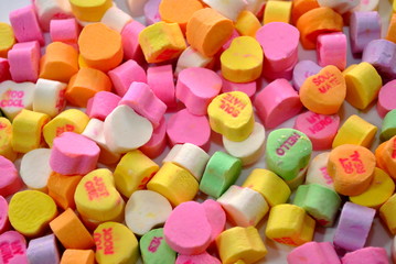 Background of Valentine's Candy