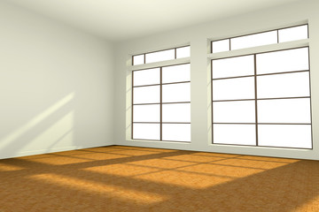 Obraz premium Lichtdurchfluteter Raum