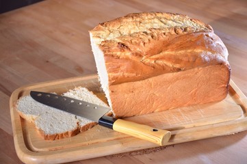 selbstgebackenes Brot