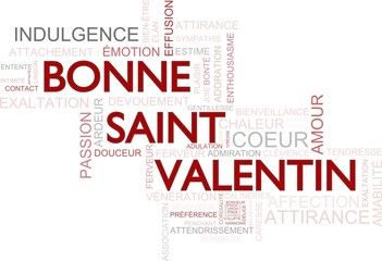 Bonne saint valentin