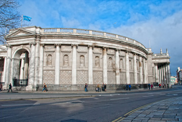 Fototapeta na wymiar Dublin Architektura, Irlandia