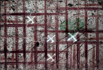 corrosion; metal; wall; dirty; backgrounds; old;
