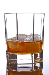 Whiskey on the rocks