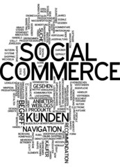Obraz premium Social Commerce