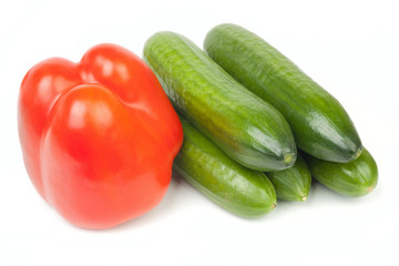 Ripe vegetables
