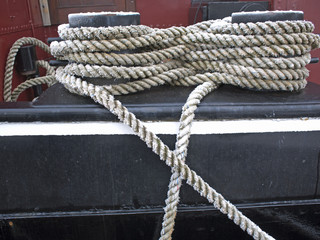Maritime Details im Hafen von Eckernförde