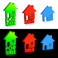 House for sale and sold