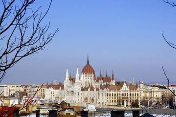 Obraz premium hungarian parliament
