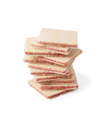 Wafers with an apricot layer
