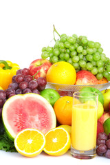 Vegetables and fruits