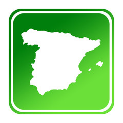 Spain green map button