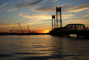Jordan Bridge Sunset