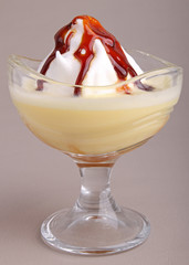 île flottante, dessert