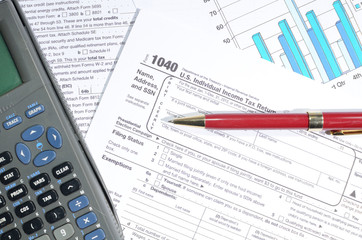Fototapeta premium Taxes