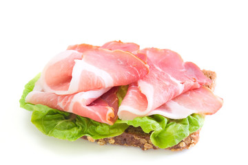 Sandwich with ham