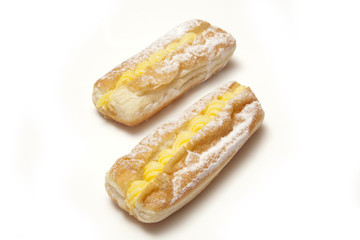 Custard cream donuts