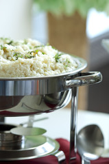 rice for a buffet