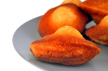 Assiette de madeleines