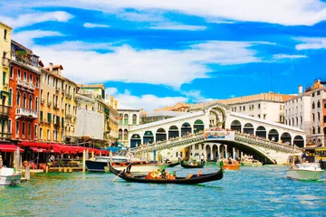 Papier Peint photo Pont du Rialto Rialto Bridge, Venice
