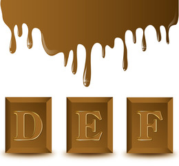 B. Chocolate alphabet