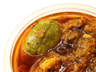 Spicy olive pickle