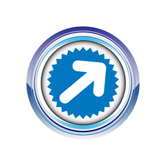 flèche sens signalétique logo picto web icône design symbole