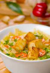 Noodle soup