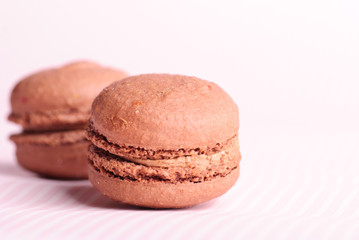 Chocolate macaroons