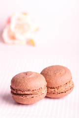 Chocolate macaroons