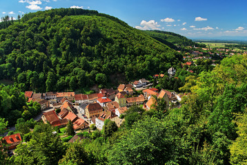 Village de Ferrette , Alsace , FR. © Frameworld