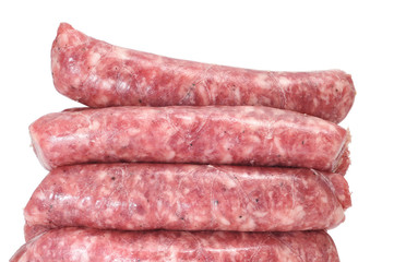 pork meat sausages