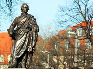 Fototapeta premium Felix Mendelssohn-Bartholdy-Denkmal in Leipzig