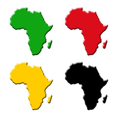 Afrique 4 couleurs