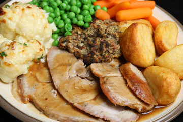 Sunday Roast Pork Dinner