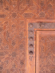 Holztür in der Alhambra