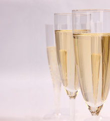 Champagne glasses