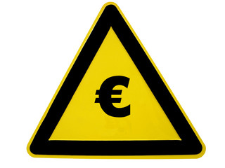 Schild Euro