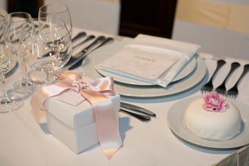 Elegant table setting