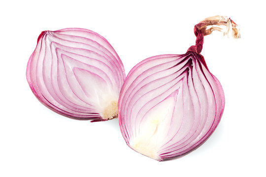 Cipolla rossa tagliata