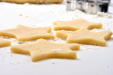 selbst gemachte Weihnachtskekse